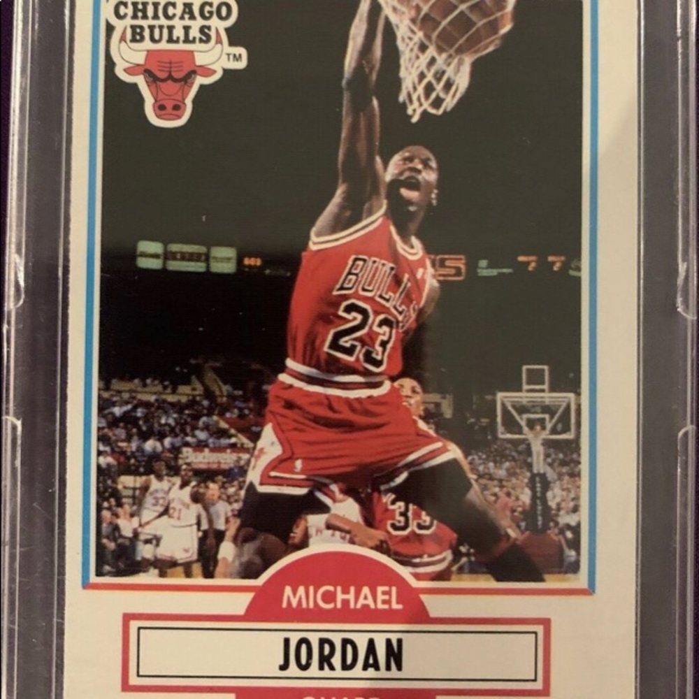 1990 Fleer 26 Michael Jordan Chicago Bulls card